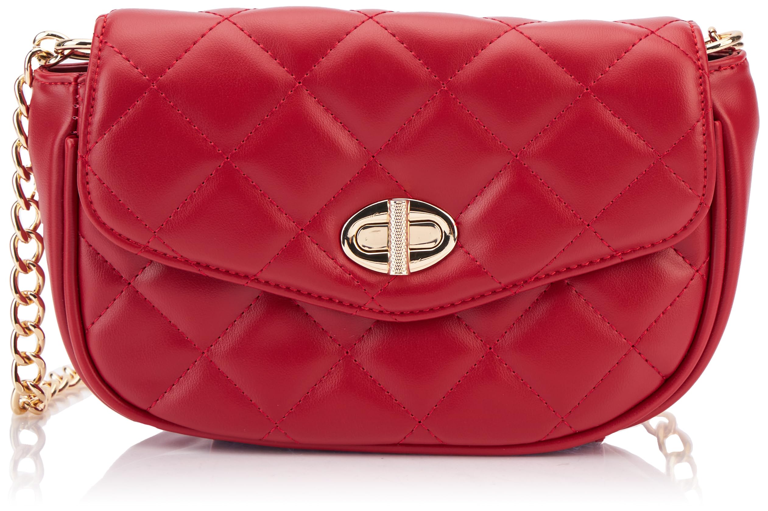 NAEMI Women's Clutch/Evening Bag, DarkRed, One Size