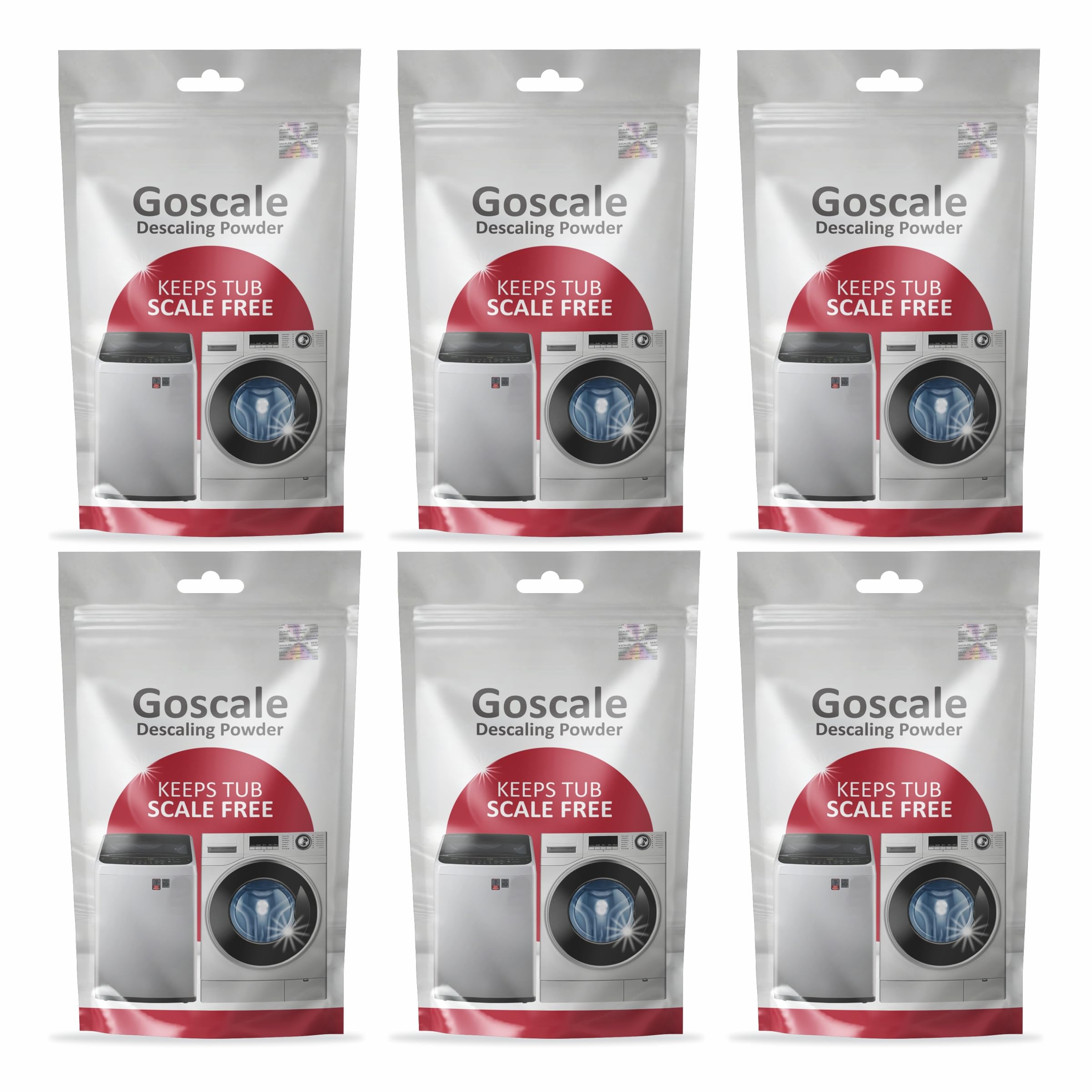 Wazdorf Descale Compatible For All Washing Machine Front Load and Top Load, Cleaning Powder, Descaling Powder, Remove Odours and Buildup, Drum Cleaner 100 gram (6pcs) (B0CZ7361PC) Amazon Price History, Amazon Price Tracker
