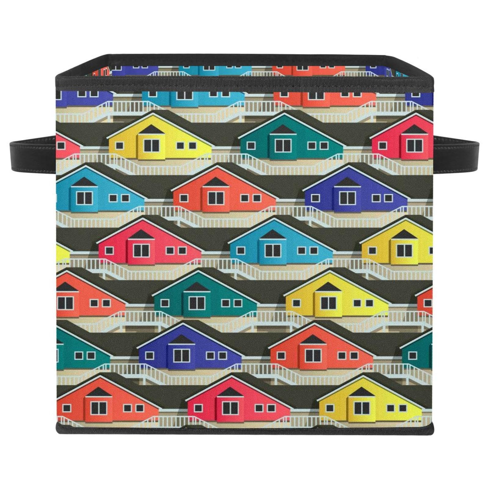 Boîte de rangement pliable pour placard fini le désordre des jouets et vêtements de chambre