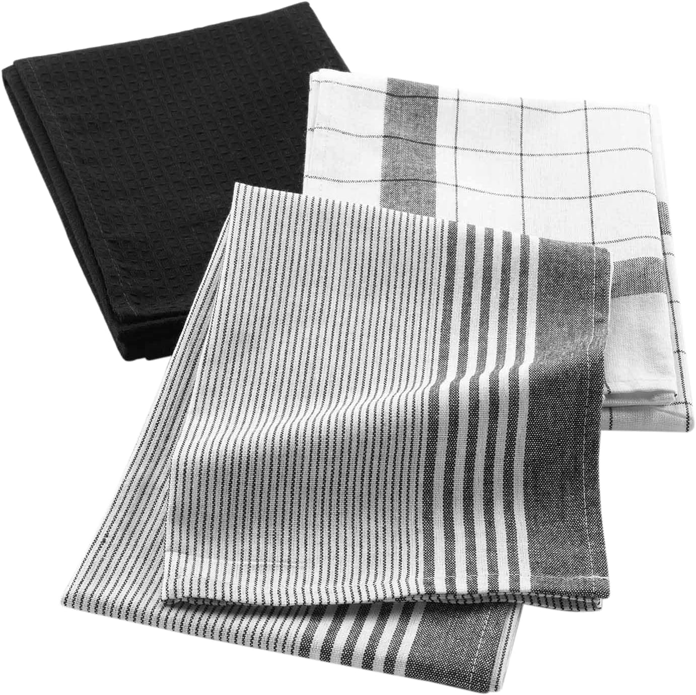 Lot De 4 Torchons De Cuisine En Microfibre épais Doux Et