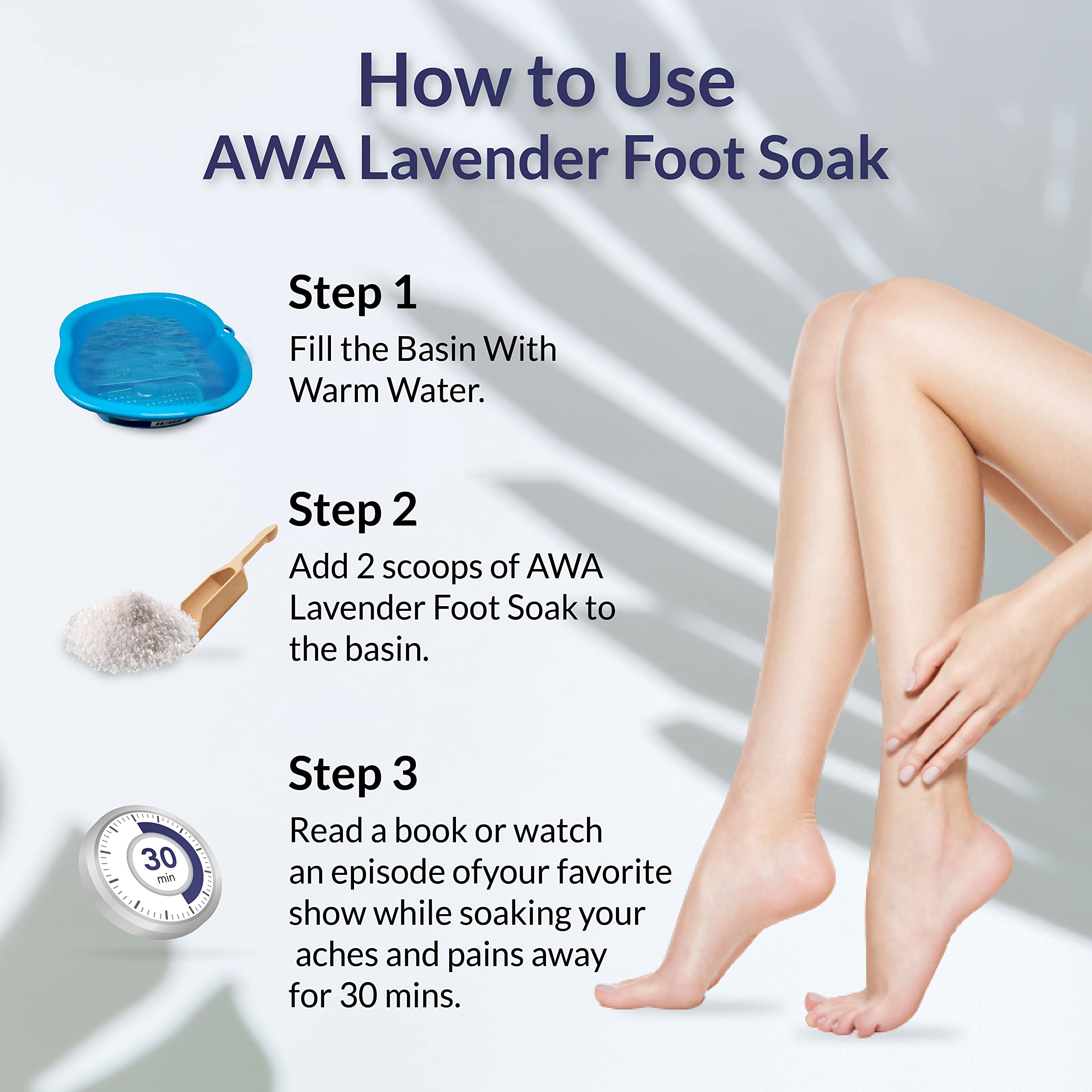 epsom salt foot soak setup guide step by step