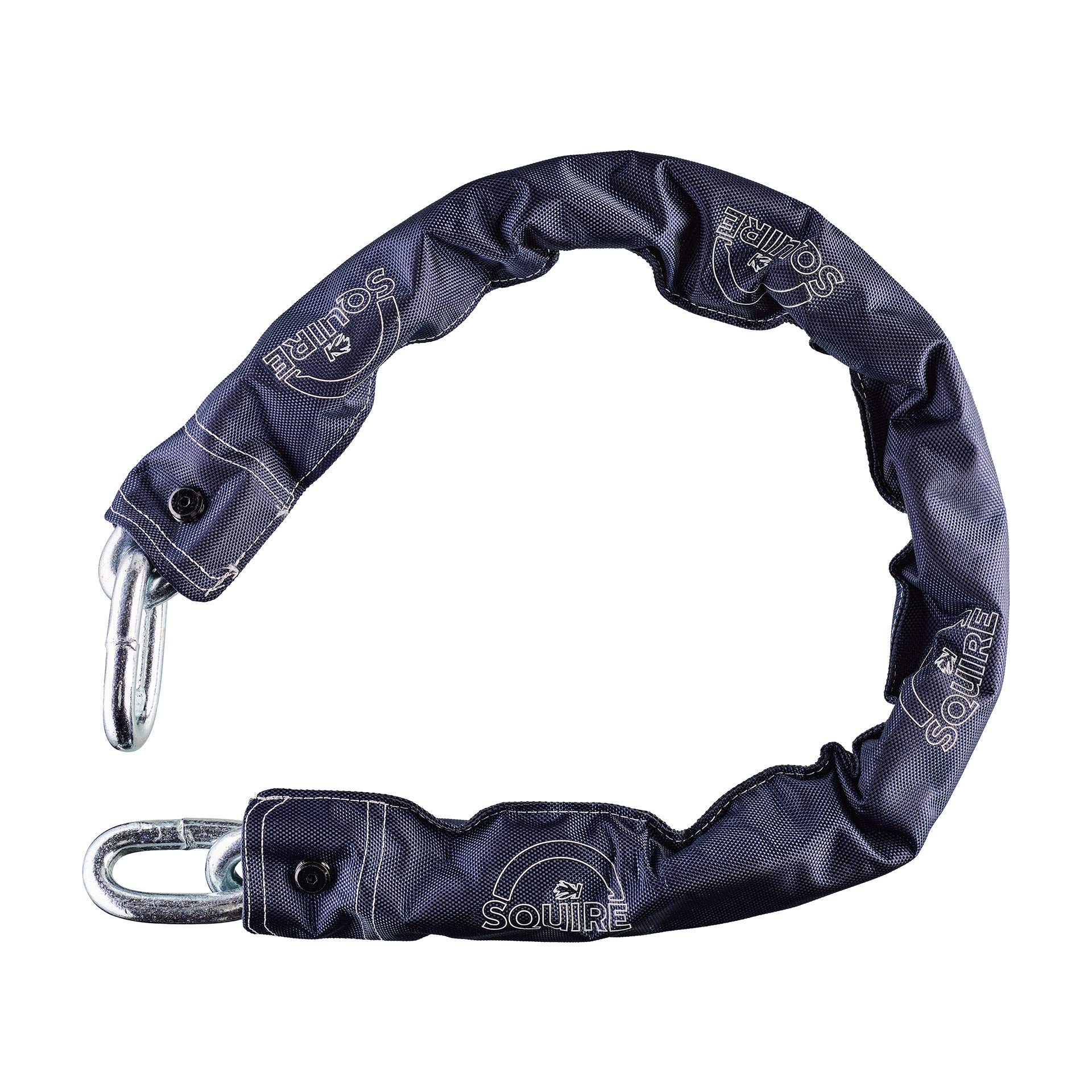 Squire Blue Henry High Security Tc Hardened Alloy Steel Chain With Black Sleeve, 1200 Mm (Length) X 14 Mm Link (Diameter)