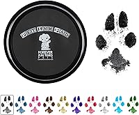 Vista 15 de Kit de impresión de huellas de mascotas Kit de impresión de huellas de tinta para perros Kit de impresión de huellas de mascotas una