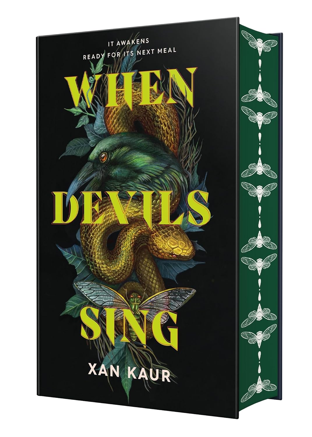 When Devils Sing: Deluxe Edition by Xan Kaur - Stenciled Edges, Foil-Stamped Horror Novel, NYT Bestseller