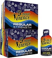 Vista 1 de 5-hour ENERGY Shot, Uva Fuerza Regular, 1.93 onzas, 24