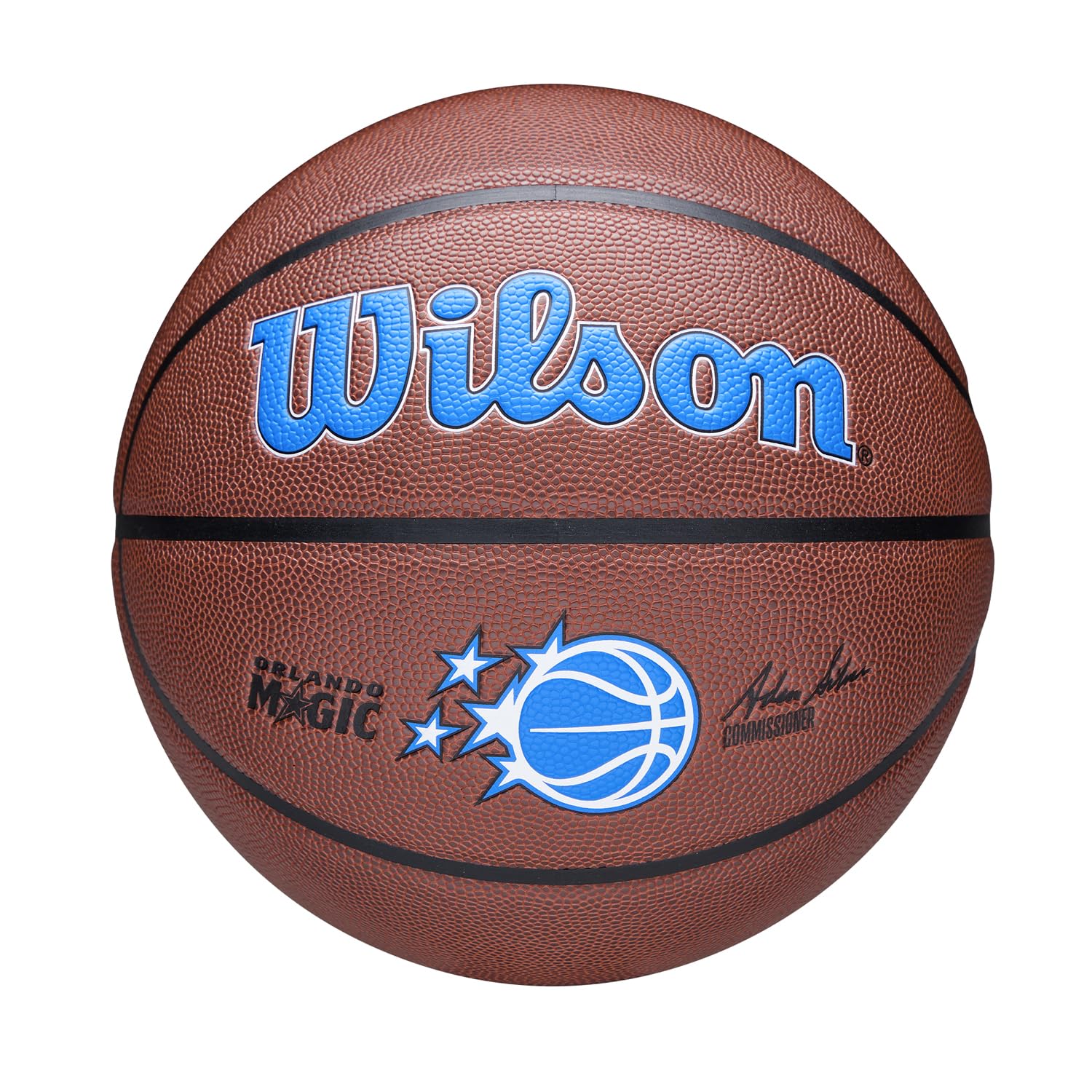 Wilson NBA Team Alliance Ballon de Basket, Revêtement Pure Feel