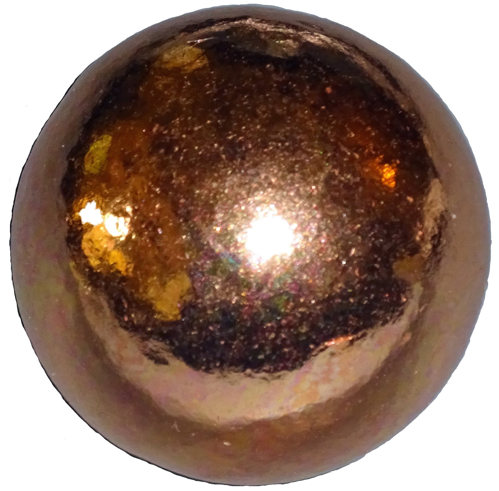 1pc- Pure Copper 30mm Premium Copper Crystal Healing Gemstone Energy Orb Sphere Ball -Mineral of Energy and Mental Agility by Sublime Gifts