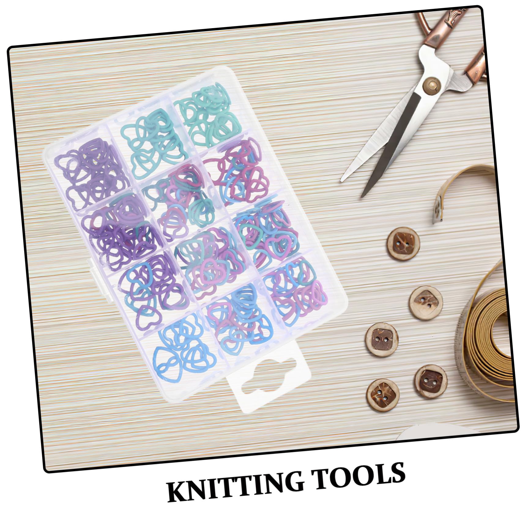 Operitacx 240piezas Hebilla De Marcado Tejida Anillos De Crochet Para Crochet Anillos De Punto Marcador Agujas De Tejer Marcadores De Ganchillo Para Proyectos De Manualidades
