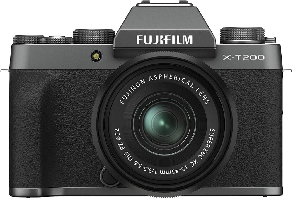 Fujifilm X-T200 Mirrorless Digital Camera (with XC15-45mm Lens