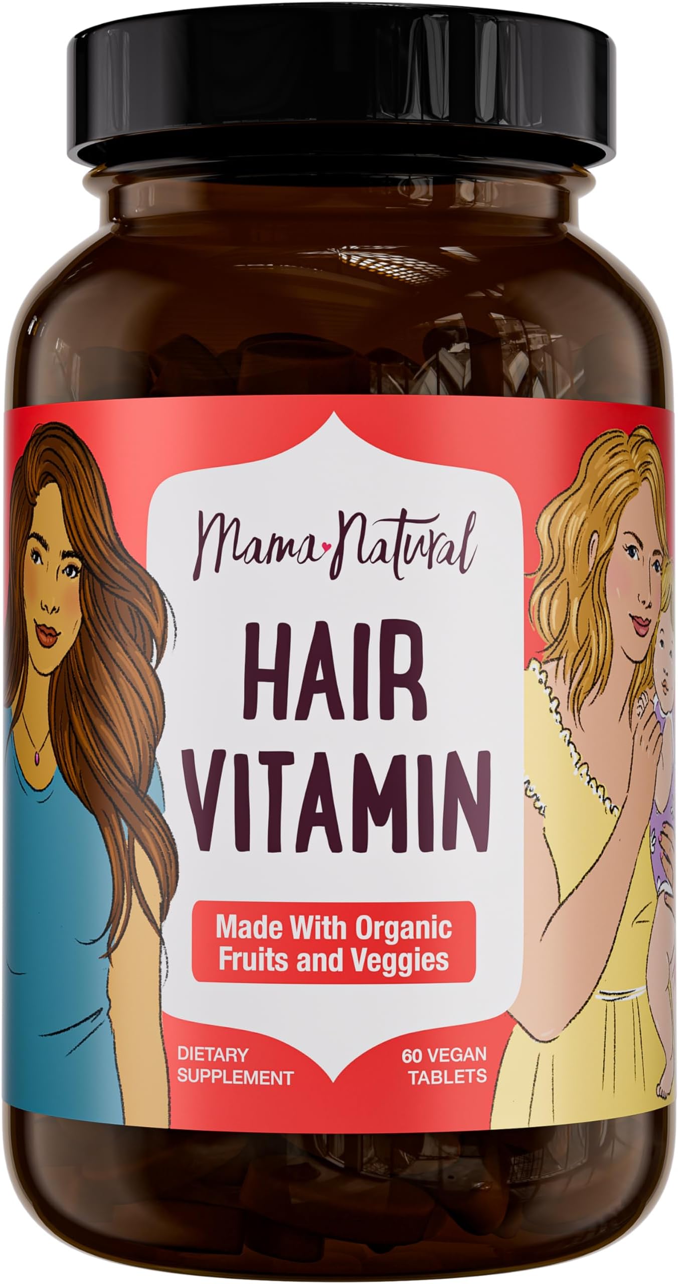 Mama Natural Hair Growth (30 Serves) - Vitamins