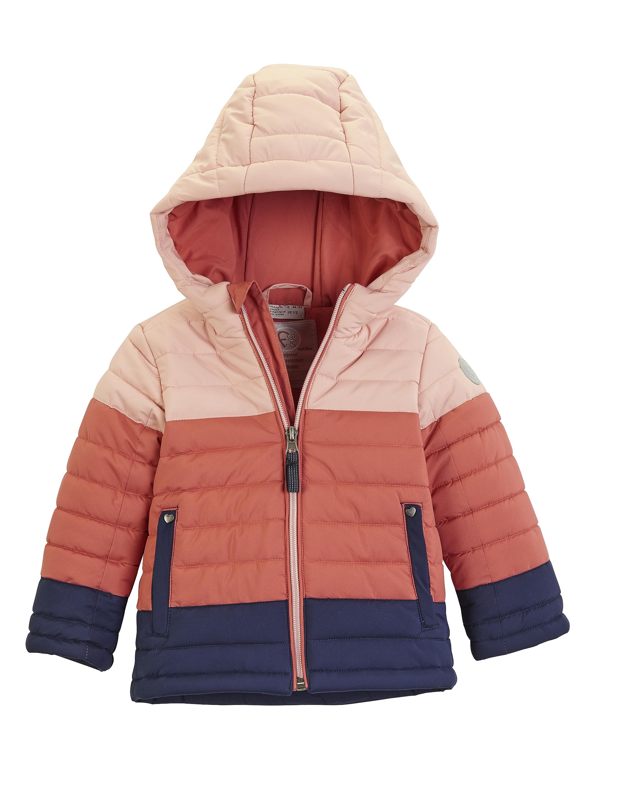 Chaqueta acolchada con capucha unisex niños first instinct by killtec Fiow 29 3