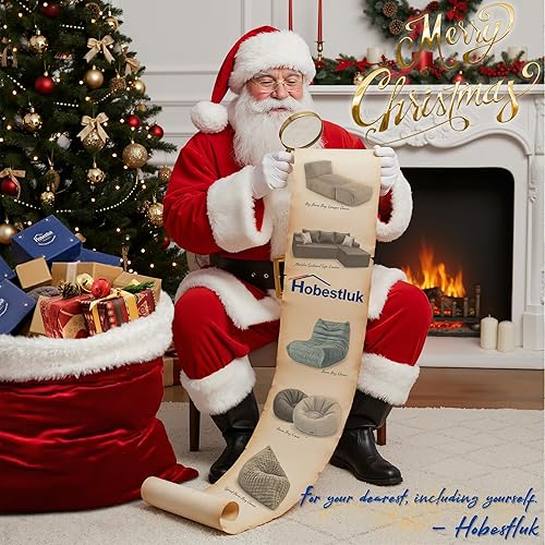 Miniatura 5 de Hobestluk Sofá modular en forma de L, de 108 pulgadas, 3 asientos, espuma viscoelástica, para sala de estar, sofá estilo nube con diván, de gran