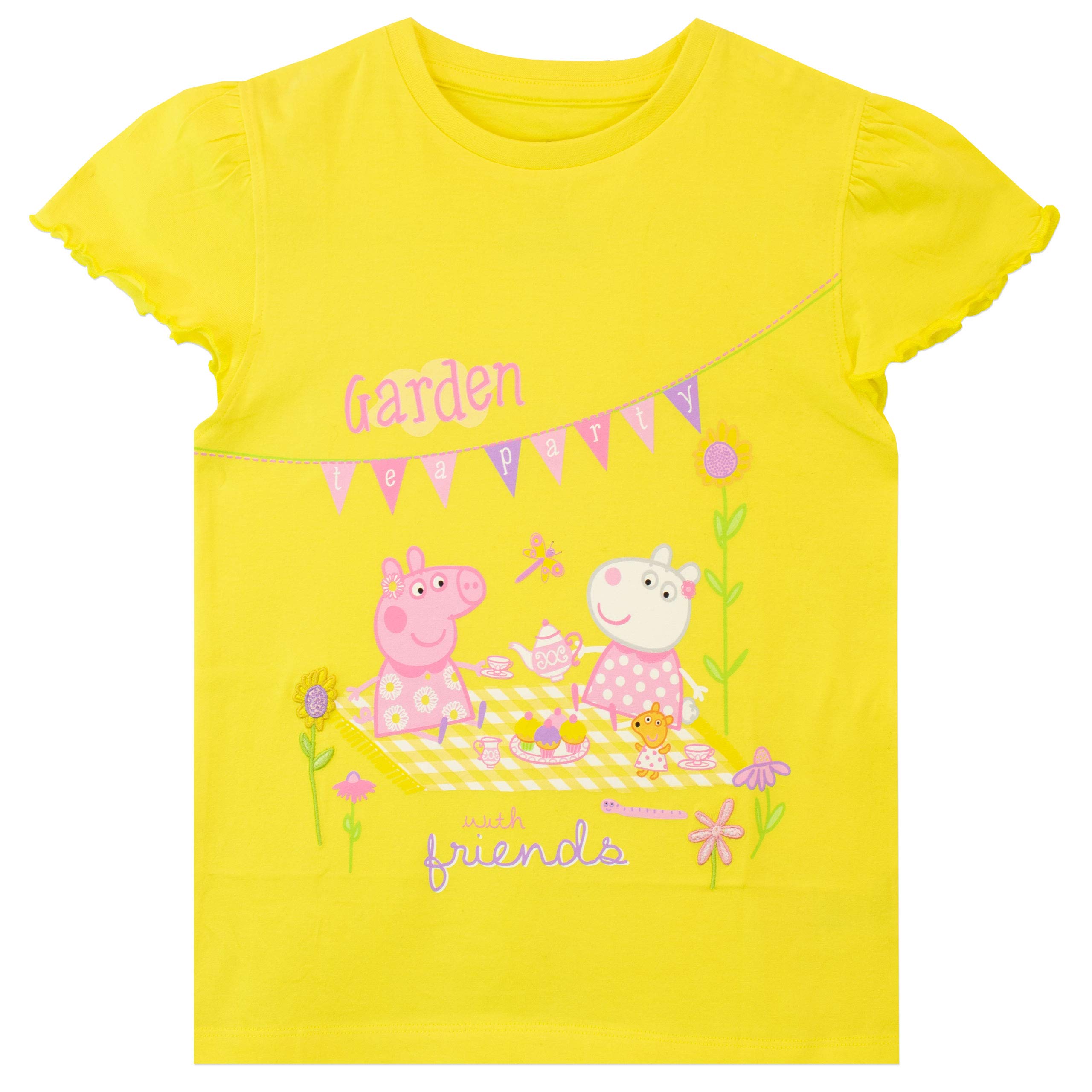 Peppa Pig Maglietta e leggings per ragazze Multicolore 4-5 Anni