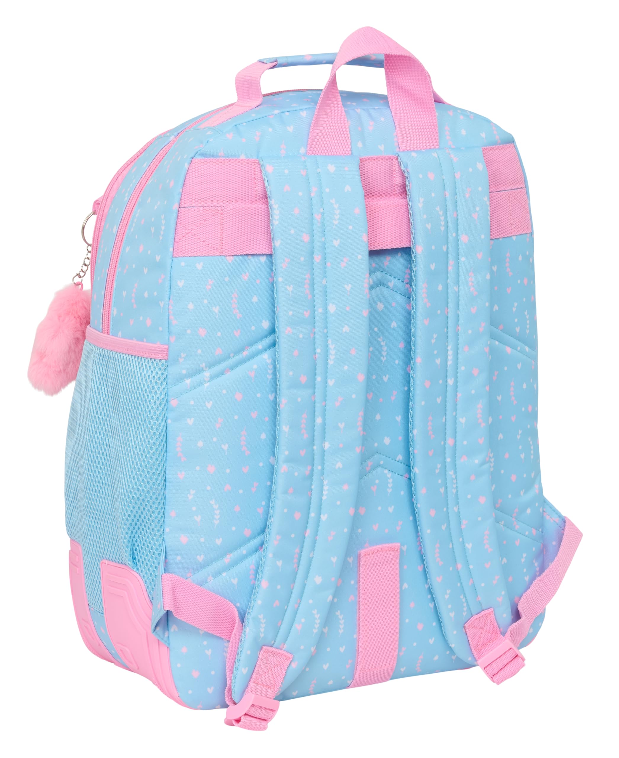 Safta BLACKFIT8 SMILE - Mochila Escolar Infantil, Ideal para Niños de Diferentes Edades, Cómoda y Versátil, Calidad y Resistencia, 32x15x42 cm