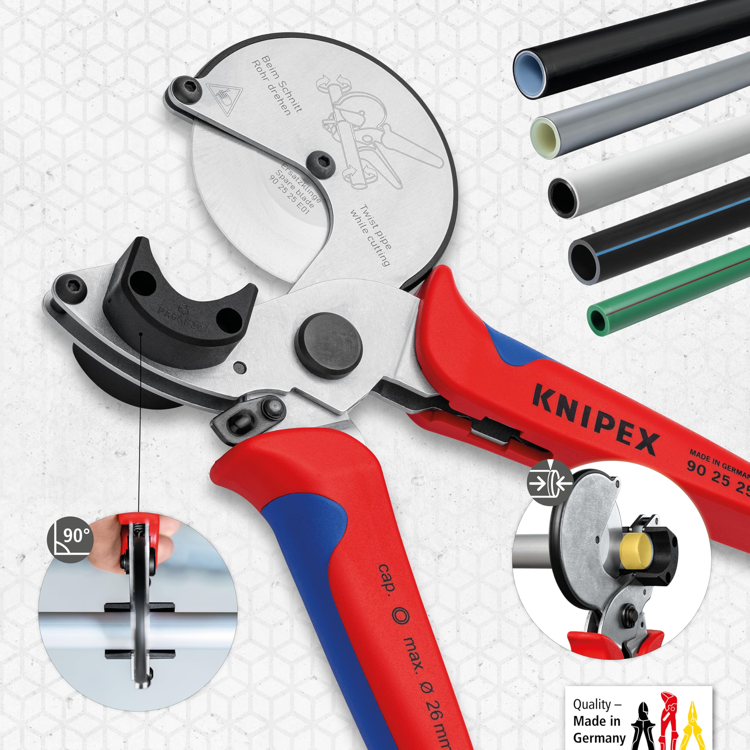 KNIPEX 71 72 910 boutensnijder met meer-componentengrepen 910 mm