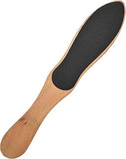Babiface® Double-Sided Wooden Foot File | Professional Pedicure Hard Skin Remover, Foot Rasp, Callus Remover, Foot Scraper for Men and Women | Foot File Hard Skin Remover for Dry and Wet Feet