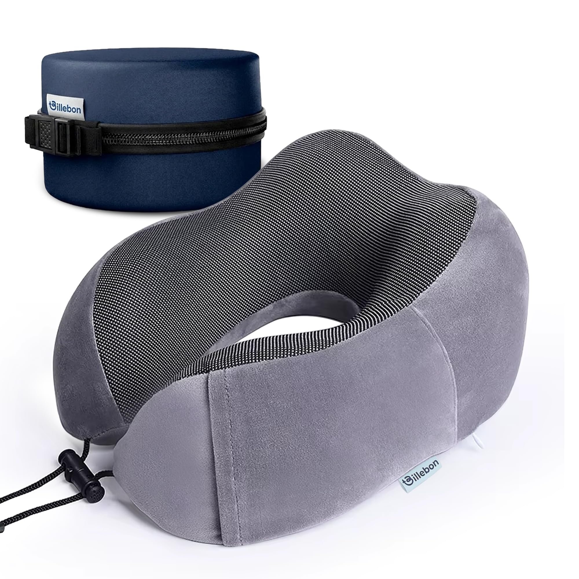 Billebon Memory Foam Neck Pillow - Travel Comfort -15