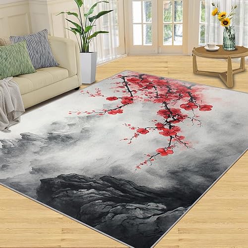 Miniatura 8 de Alfombras deportivas geniales para dormitorio, alfombra de área de automóvil deportivo para sala de estar, alfombra antideslizante para interiores,