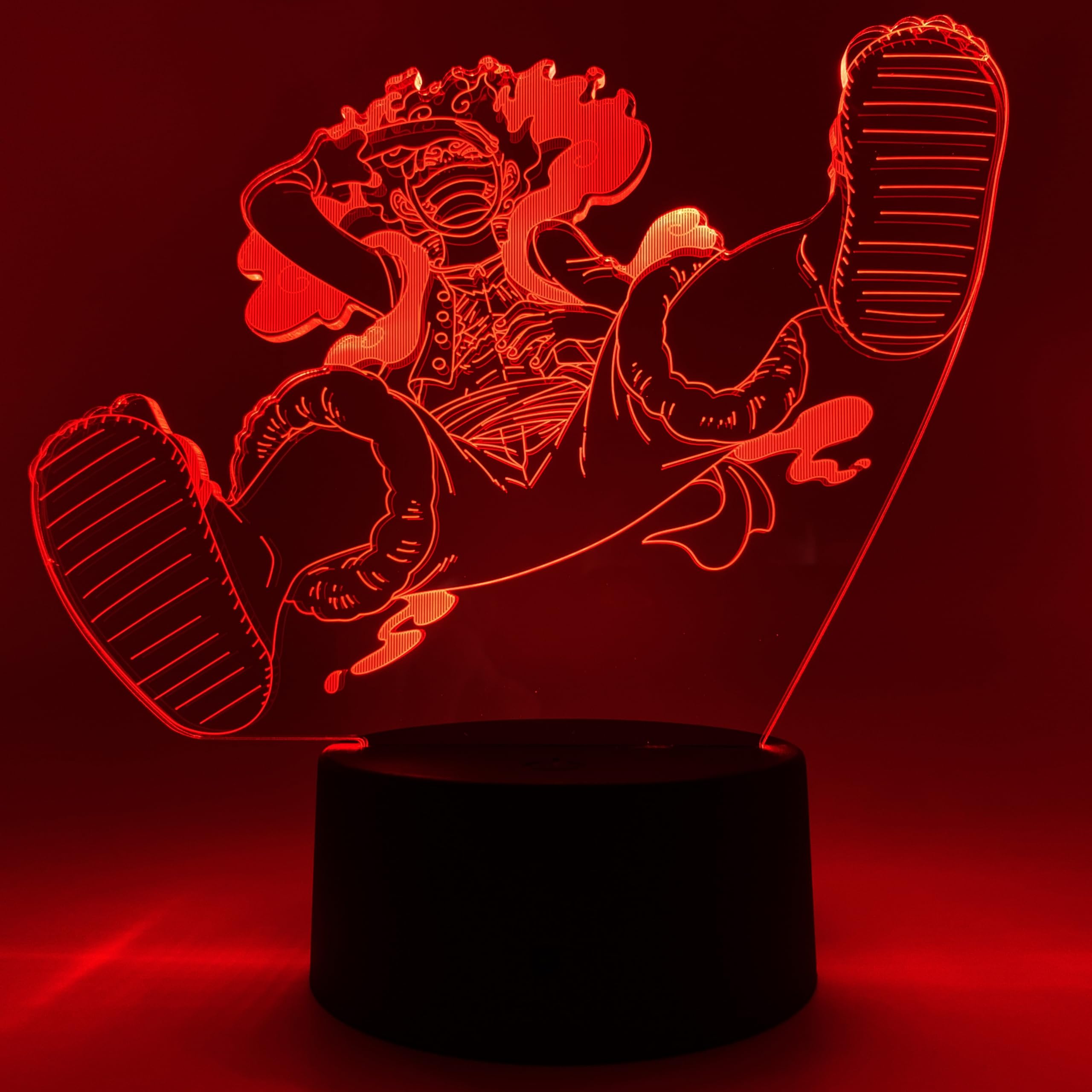 Amazon.co.jp: Otaku Lamps ルフィ GEAR5 笑うワンピース – アニメ