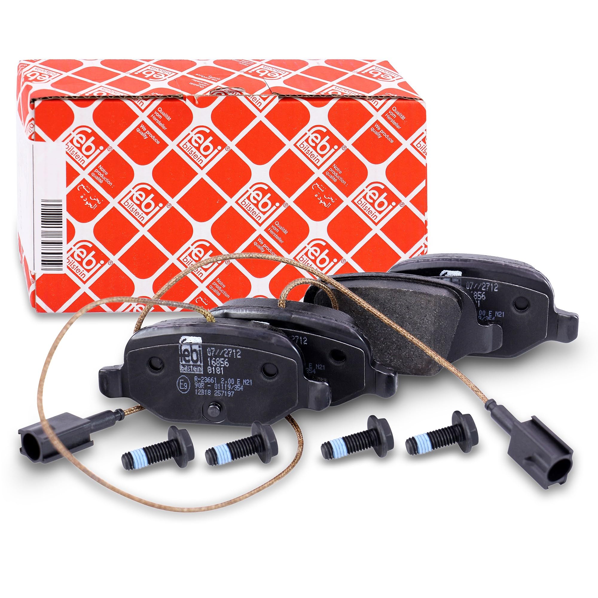 2x ✅Fits FEBI FE16856 Brake Pad Set, disc brake FE16856 Brake pads s ⭐UK Seller⭐