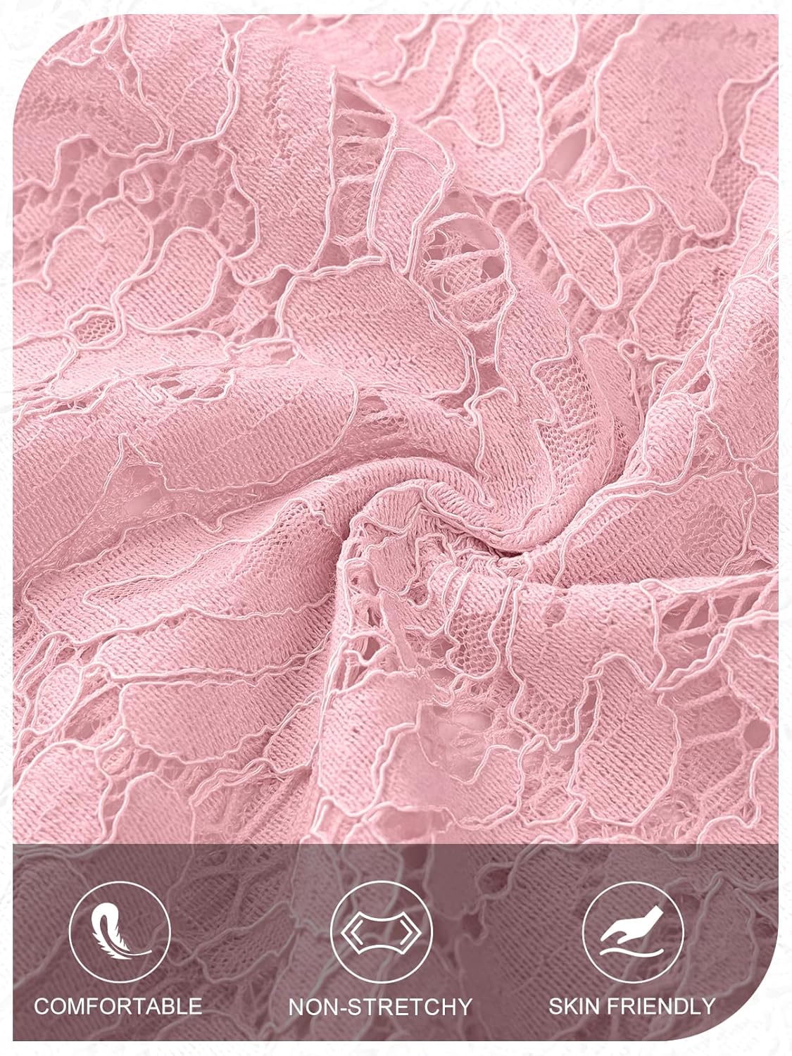 MEROKEETY Women's Lace Long Sleeve Tops Dressy Casual Blouse Button Down Sheer Elegant Summer Shirts - Image 5