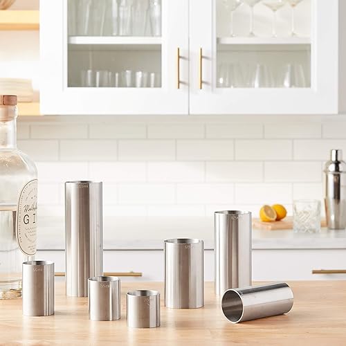 Miniatura 4 de Barfly Medición dedal, Set, 253550701251758.5 fl oz., Acero Inoxidable