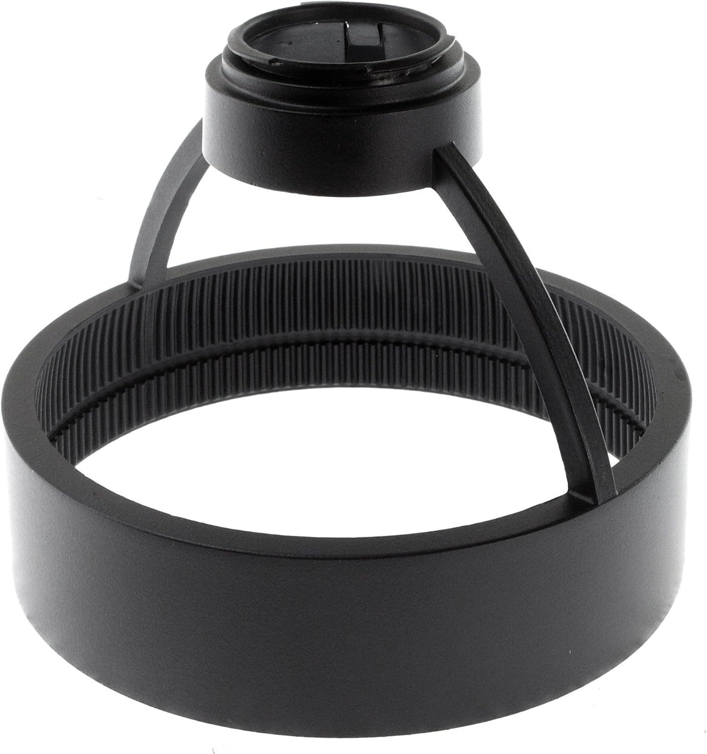 Lightolier 8248BK Lytespan Track Lighting Metallics Par-Tech Par38 Ring Shade, Black