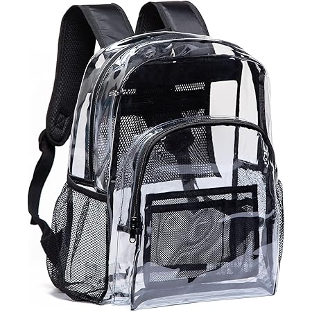 most durable clear backpack