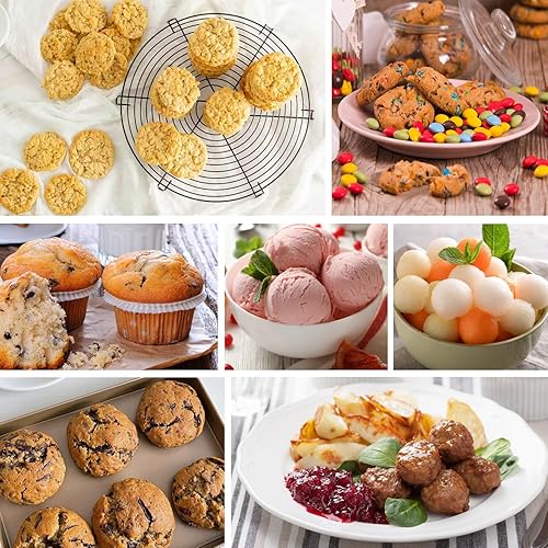 Miniatura 7 de Cuchara de galletas de 2 cucharadas, cucharada de galletas #402 cucharadas para hornear, cuchara mediana para masa de galletas, cuchara de melón,