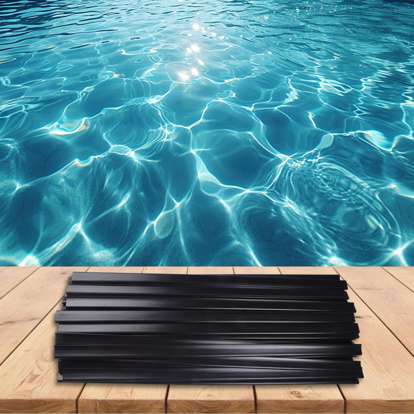 Zoegneer Lot de 33/38/45 pièces de rechange pour doublure de piscine en forme de clip de rechange pour doublure de piscine