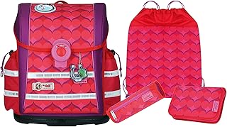 McNeill ERGO Light 912 4-Piece School Bag Set Red