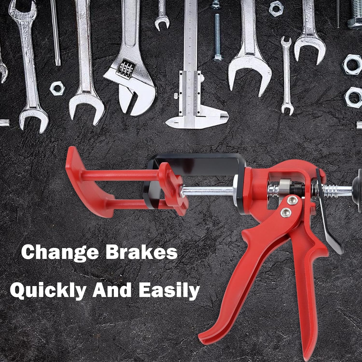 25750 Dual Piston Brake Caliper Compressor,Brake Pad Spreader,Disc Brake Pad Separator Tool Compatible with for Most Cars and Light Trucks，Speedy Brake Spreader