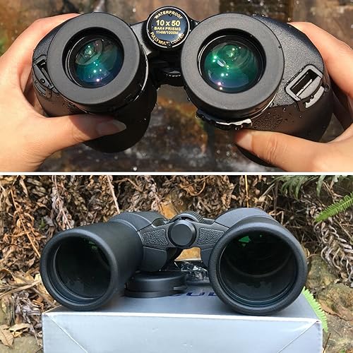 Miniatura 14 de Prismáticos para adultos, 8 x 42 pulgadas, impermeables, ligeros, para viajes, observación de aves, turismo, senderismo y conciertos Verde