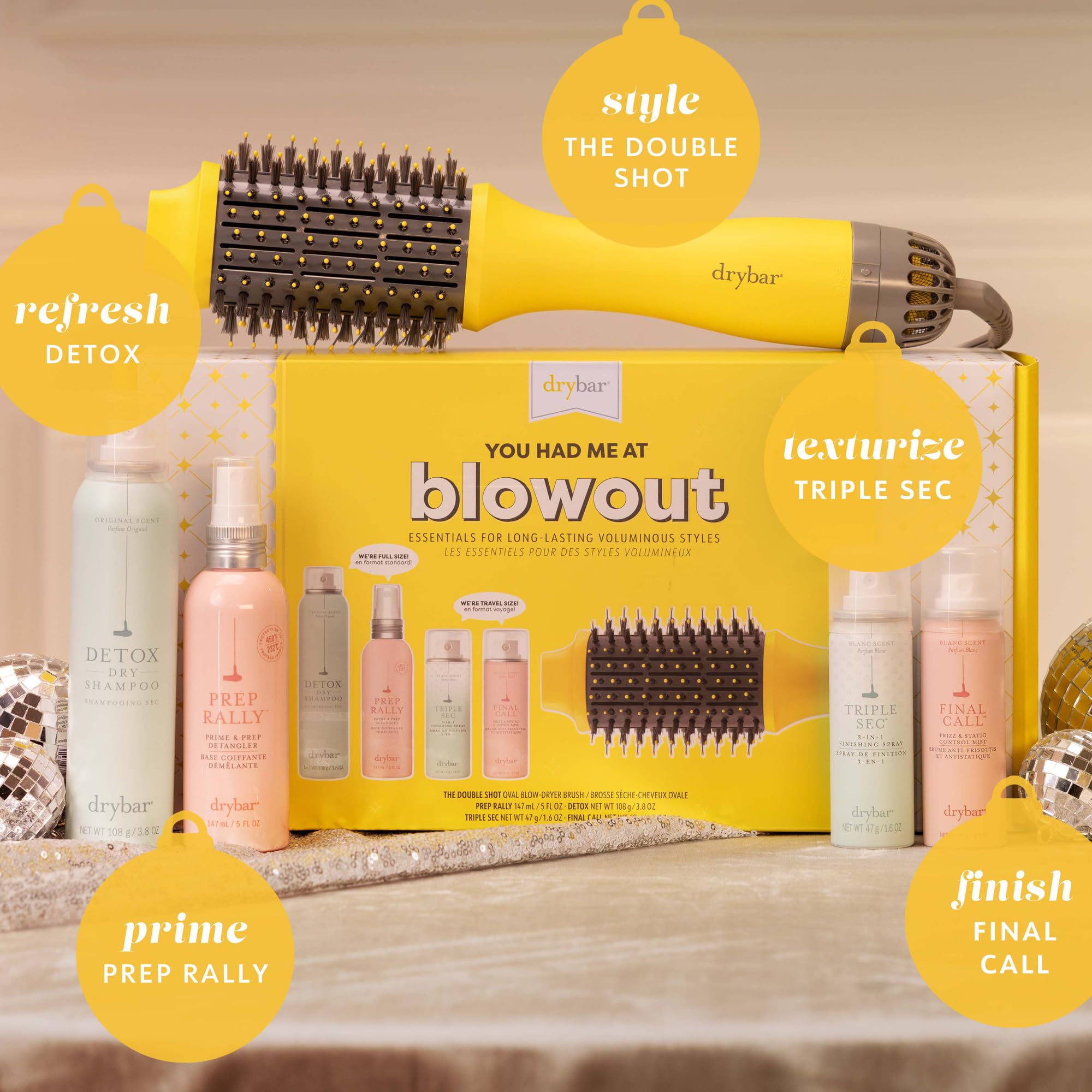 Drybar House of Blowouts Starter Kit (New In box) Drybar House Of Blowouts Blowout Starter Kit Contains 12  main image 2