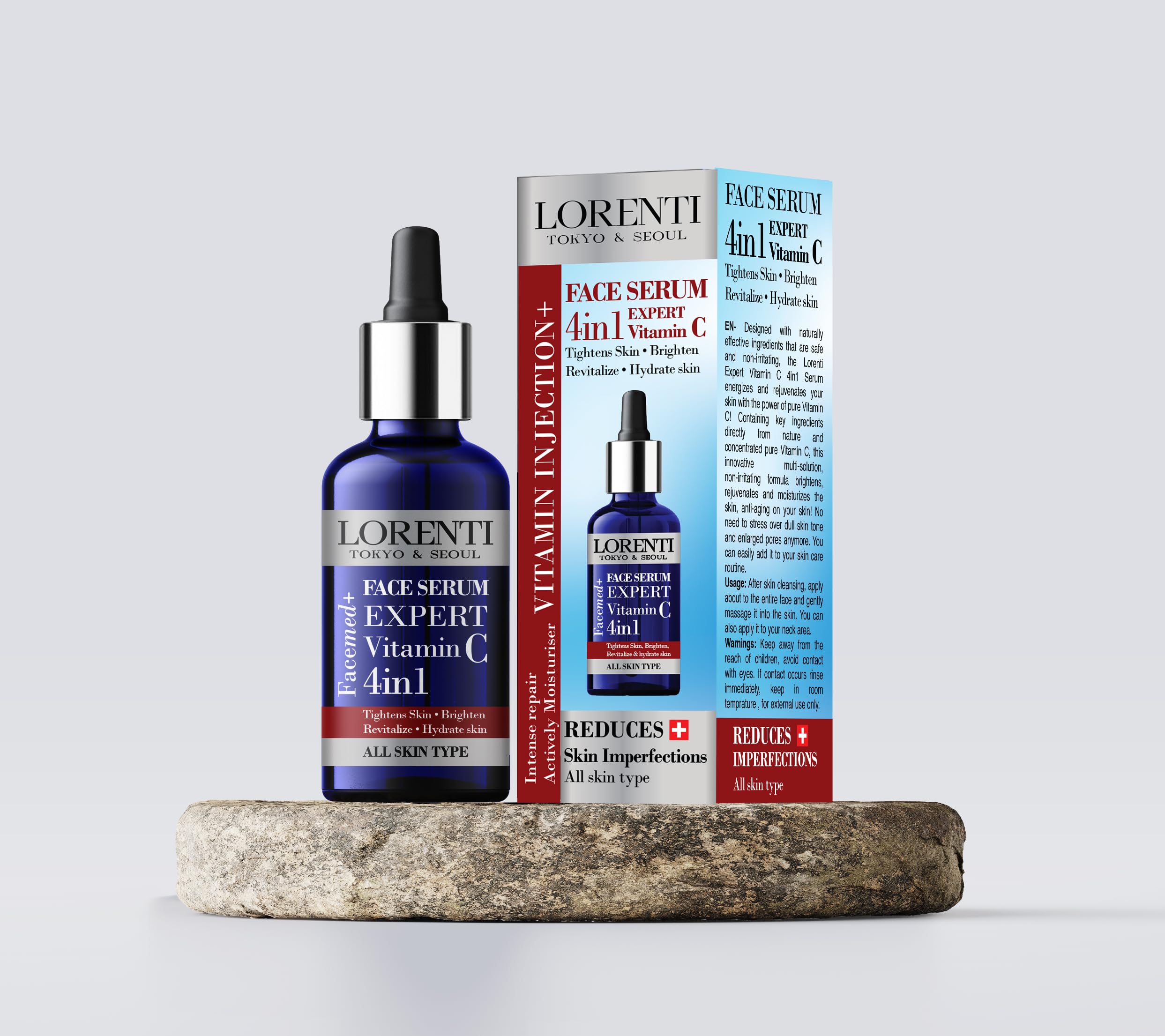 Lorenti 4-in-1 Face Serum 50 ml, Clear, 50 ml (Pack of 1) - Image 2