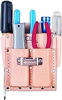 Vista 5 de CLC Custom Leathercraft 700 Tool Pouch, Heavy Duty, 5-Pocket, Tan