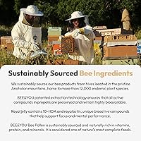 Vista 7 de Bee and You - Tableta de jalea real, extracto de propóleo, polen de abeja, superalimento 100% natural, ultra puro, suplemento de apoyo inmunológico