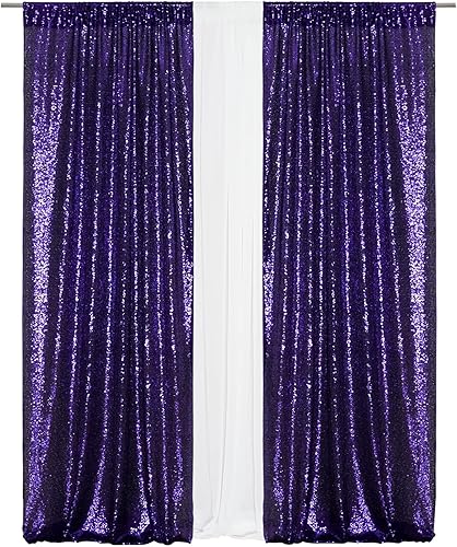 Miniatura 3 de Eternal Beauty - Cortina de lentejuelas para fondo de fotografía de boda