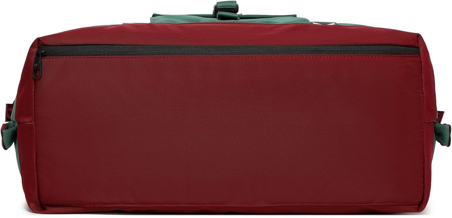 SUNNY BIRD Duffel with Utility Pouch, 40L Weekender Overnight Bag with Shoe Compartment for Travel and Sports (Greenboho) - Image 9