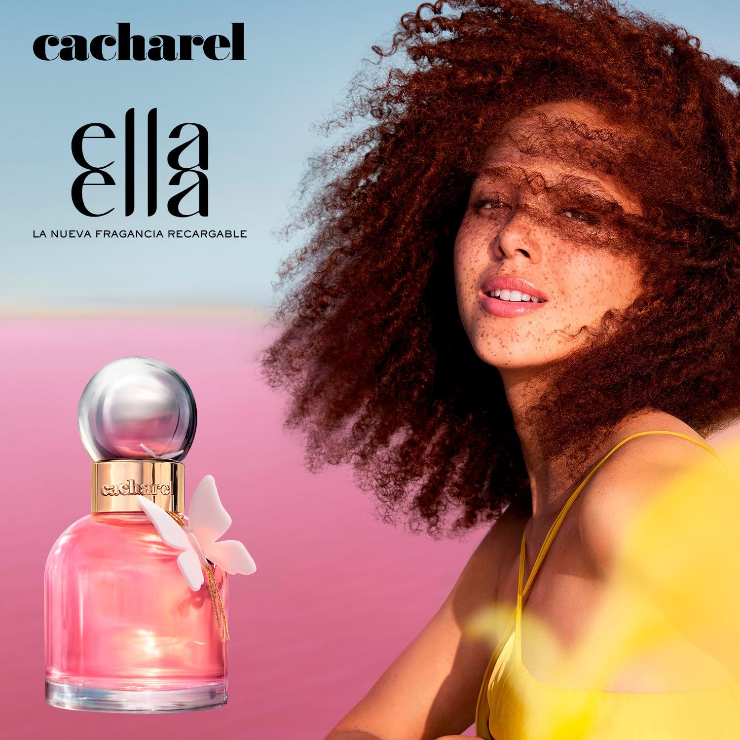 Ella Ella Eau de Parfum 30 ml | Jasmín de India, Flor de naranjo, Notas de coco vainilla, Botella recargable, larga duración