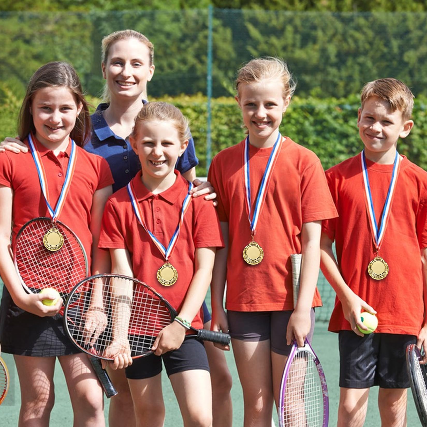 10 Piezas Medallas de Metal para Niños - Oro para Ganadores en Concursos Deportivos, Fiesta, Ortografía y Abejas - Cumpleaños