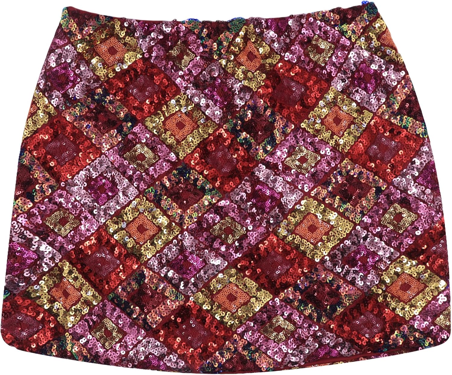 JUMISEE Women's Sparkly Sequin Mini Skirt Sexy Y2K Low Rise Pencil Skirt Shiny Bodycon Short Skirts for Concert Dance - Image 4