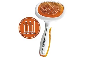 Wahl Premium Ergonomic Deshedding Dual Level Slicker Brush