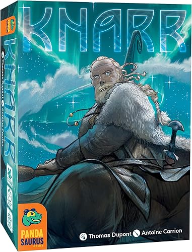 Knarr Board Game - Form The Greatest Band of Vikings! Thrilling Exploration and Strategy Game, Fun Family Game for Kids & Adults, Ages 10+, 2-4 Knarr Board Game - Form The Greatest Band of Vikings! Thrilling Exploration and Strategy Game, Fun Family Game for Kids & Adults, Ages 10+, 2-4