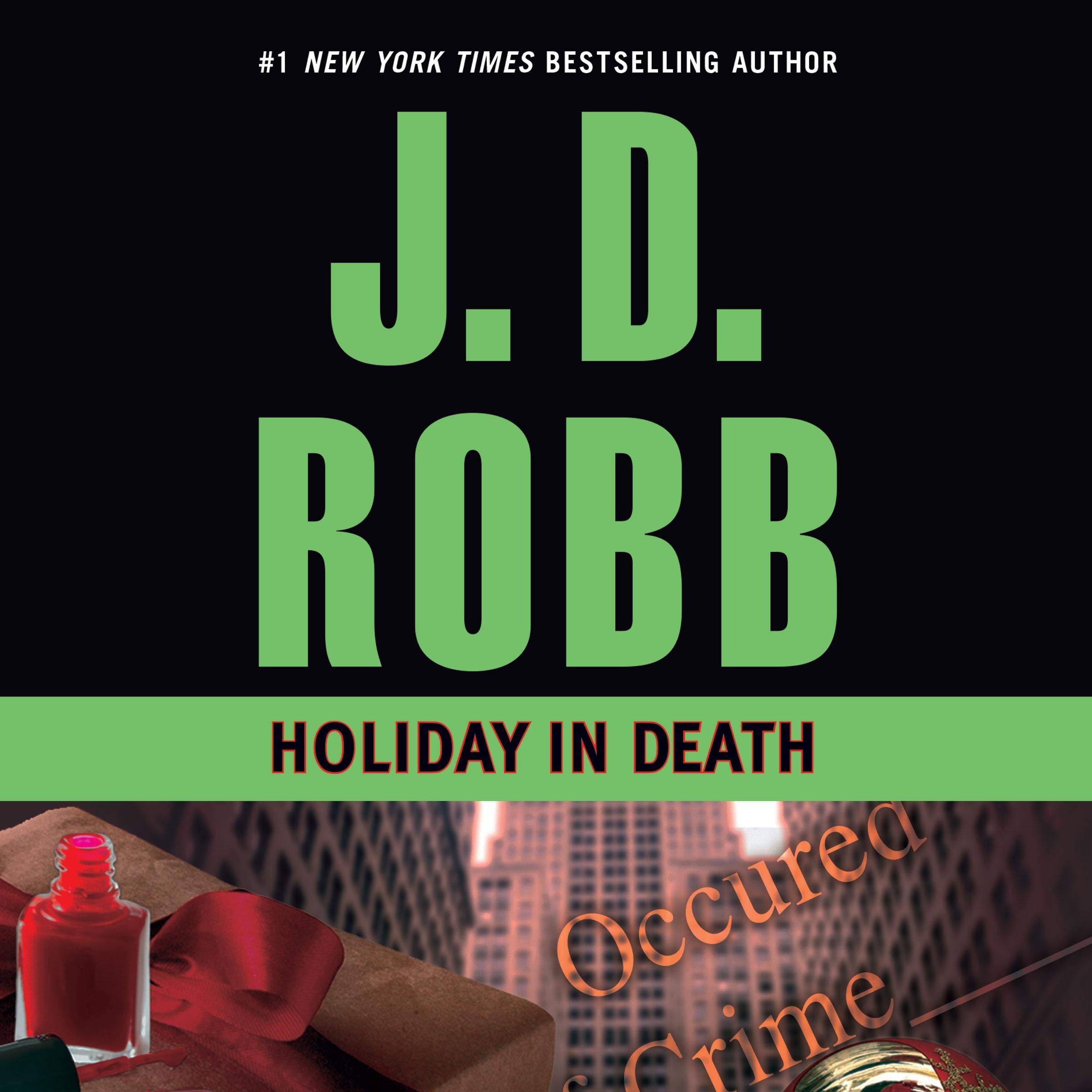 Cover art for Holiday in Death