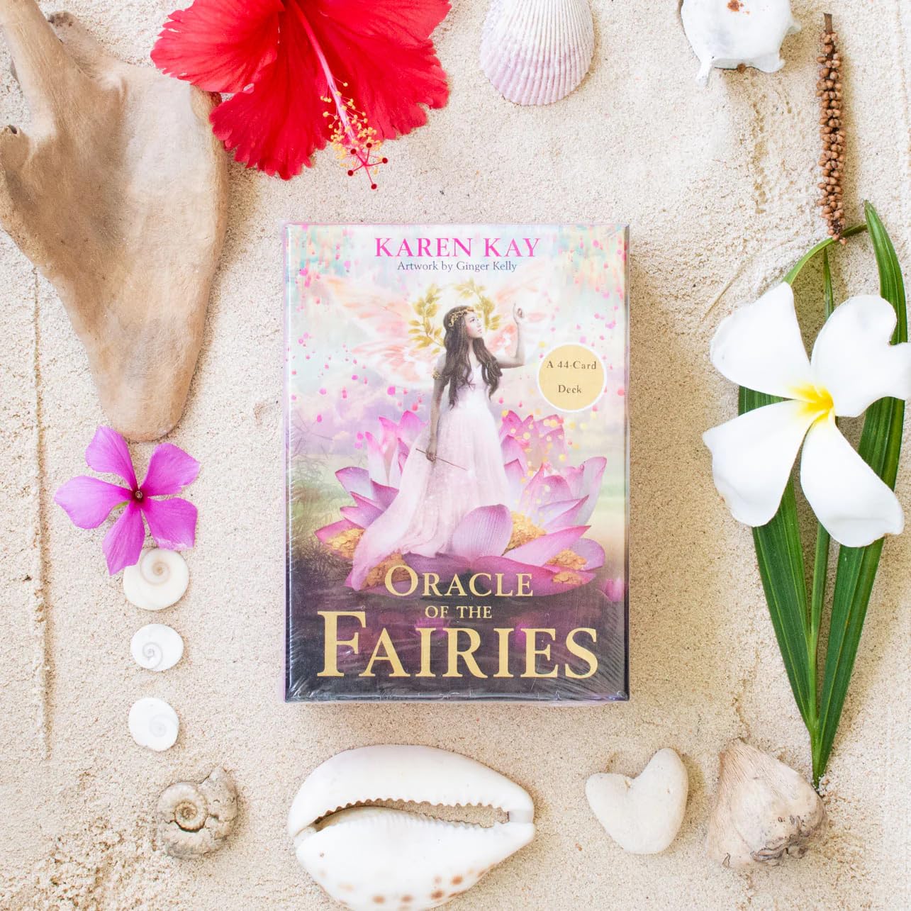 AYME Tarot Card Game: The Oracle of the Fairies Tarot Cards - 44 Pieces - Standard Size - Style 30 - Adults 216+ - Divination Tool for Starseed Souls
