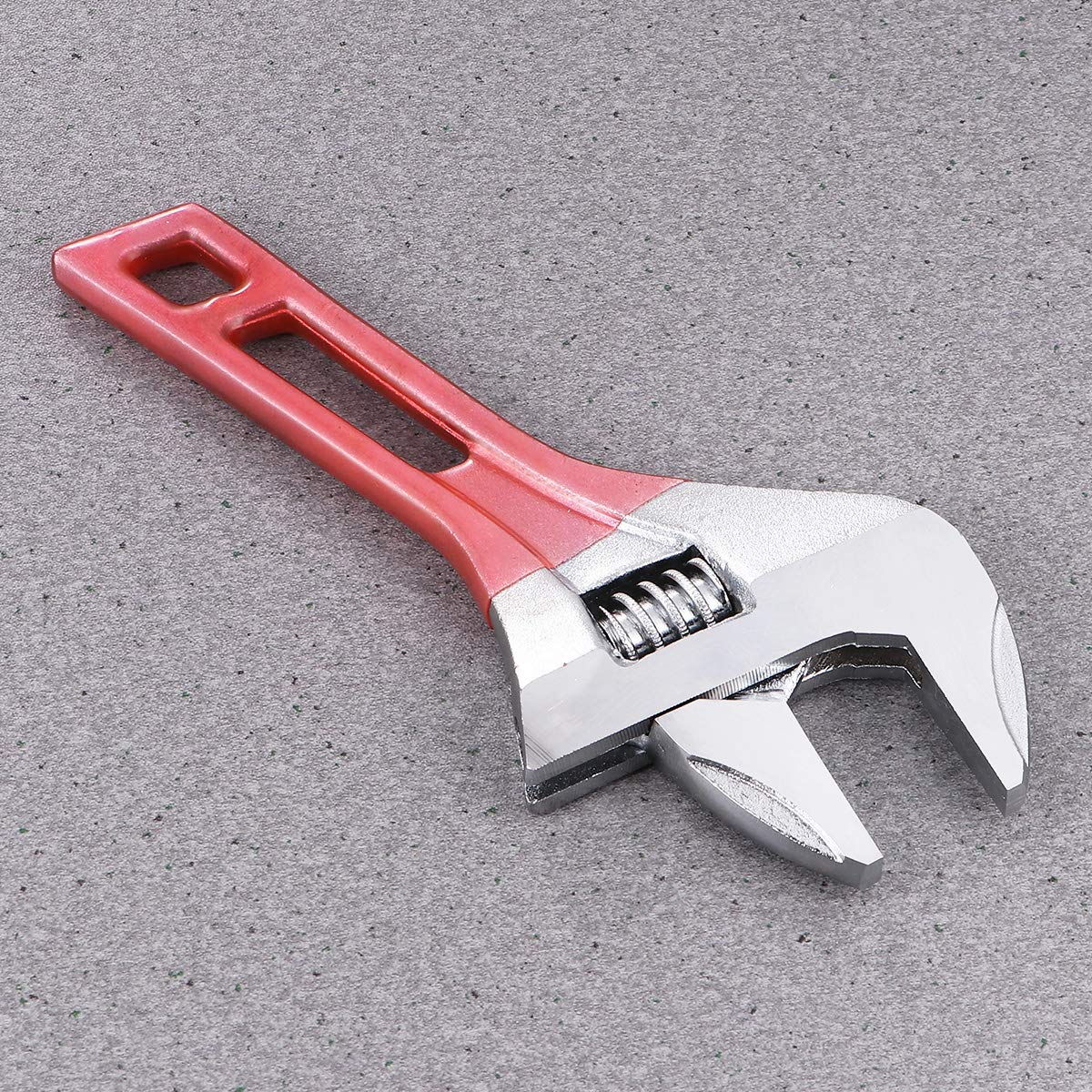 Ratchette Combinaison Spanner Réglable Spanner Célectricité, clé à poignée Courte multifonctionnelle Spanner APPANNER Recherche Red (Ouverture maximale 31 mm) - sans de Singe (Size : 16X6.7cm)
