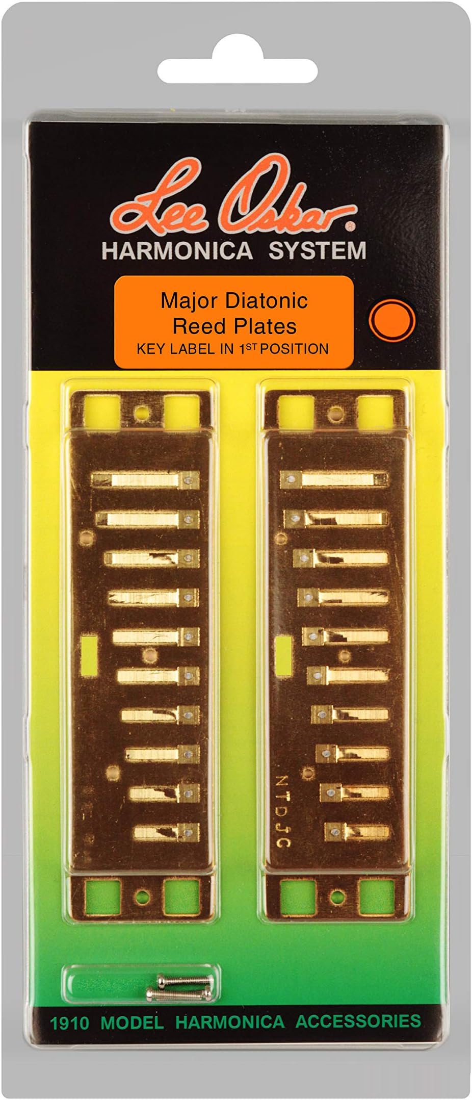 Lee OskarHarmonicas Harmonica Replacement Reeds, brass-coloured (1910RP-LOWC)