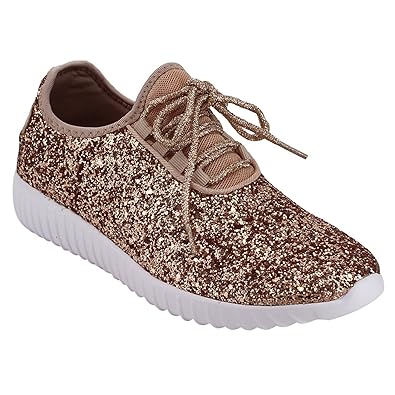 sequin sneakers womens