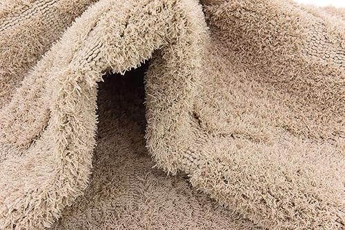 Vista 79 de Unique Loom Trellis Shag Collection Plush Geometric Modern Moroccan Lattice Green Runner Rug (2' 0 x 6' 7)